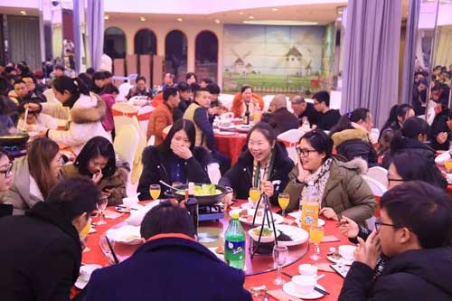 品牌大事|2018索福門業新春團拜會在永康明珠大酒店舉行