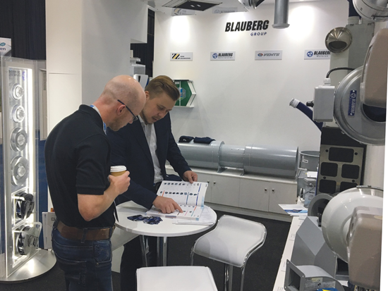 Blauberg新風系統應邀參加2018Frigair展會