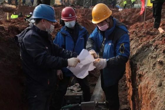 品牌日記|金牛管與武漢水務集團通力合作確保火神山醫院建設進度 品牌日記|金牛管與武漢水務集團通力合作確保火神山醫院建設進度